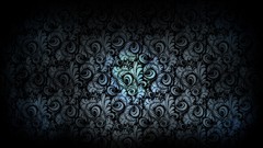 Flowers black dark abstract