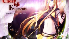 Flowers blondes anime girls blue eyes vocaloid Lily (Vocaloid)