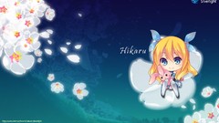Flowers blondes microsoft anime girls blue eyes aizawa hikaru 