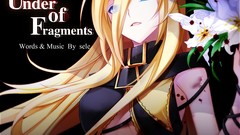 Flowers blood blondes long hair anime girls blue eyes vocaloid 