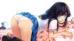 Flowers blue eyes ass