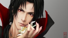 Flowers Boys! sharingan uchiha itachi akatsuki naruto shippuden