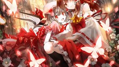 Flowers Butterflies wings dress hats socks Vampires red eyes 