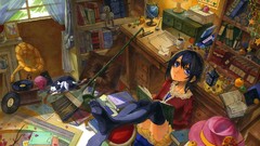 Flowers cats Books coffee roses Anime hats socks drinks anime 