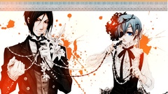 Flowers chess eyepatch kuroshitsuji