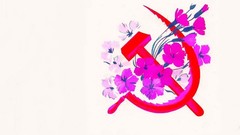 Flowers communism hammer and sickle Communist