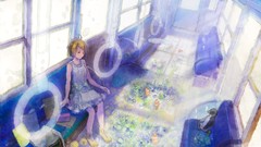 Flowers dress blondes