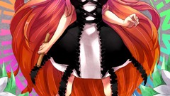 Flowers dress hats touhou Hijiri Byakuren