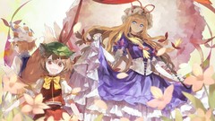 Flowers dress Umbrellas hats fangs gap red eyes gloves Ribbons 