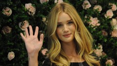 Flowers faces blondes rosie huntington-whiteley