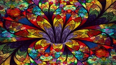 Flowers Fractals abstract fractal