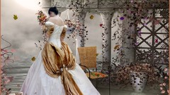 Flowers Garden dress brides