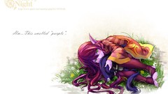 Flowers grass woman dress white background hats happy blush 