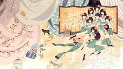 Flowers groups Birds Trap school uniforms seifuku