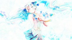 Flowers hatsune miku vocaloid