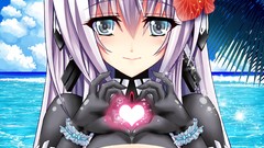 Flowers Hearts huge boobs Kyoukai Senjou no Horizon Ariadust 