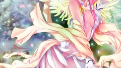 Flowers leaves nature Trees wings Plants dress gloves sitting 