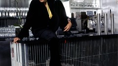 Flowers lights glasses bar Actress boots brown eyes brunettes 