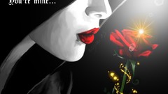 Flowers love woman roses friendship Friends artwork