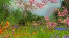 Flowers nature Trees artwork