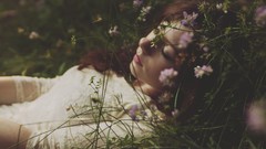 Flowers nature woman