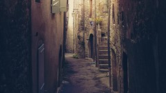 Flowers old classic streets