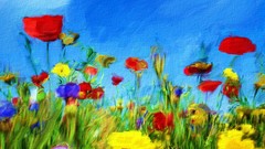 Flowers paintings