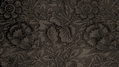 Flowers patterns monochrome floral