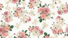 Flowers patterns roses floral texture