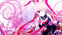 Flowers pink anime girls Mondaiji-tachi ga Isekai kara Kuru Sou 
