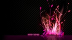 Flowers pink creativity vectors