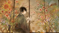 Flowers Plants Books Anime