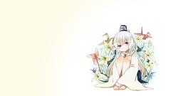 Flowers Plants hats white hair blush smiling long hair barefoot 