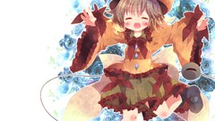 Flowers Ribbons blush anime girls touhou komeiji koishi video 
