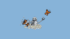 Flowers Robots butterfly insect