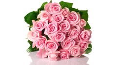 Flowers roses bouquet pink flowers