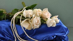 Flowers roses white flowers necklaces