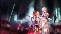 Flowers roses wings crystals dress fangs Vampires navel white 