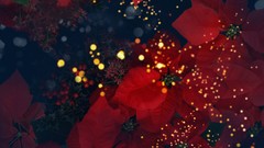 Flowers shapes dots artwork