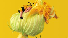 Flowers sleeping bees babies Anne Geddes