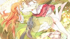 Flowers sleeping dress Vampires belts blondes pillows hugging 