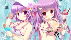 Flowers Stars ice cream hats drinks Ribbons bows bracelets 