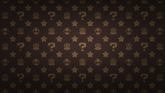 Flowers Stars mushrooms mario bros