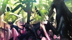 Flowers text roses wings horns Shorts chains pants blondes long 