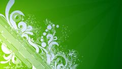 Flowers Textures patterns Green abstract