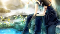 Flowers water Anime Final Fantasy VII: Advent Children final 