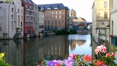 Flowers water France cities