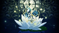 Flowers water wings vectors Megami