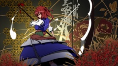 Flowers weapons Lilies coins dress ghosts red eyes Soul scythe 