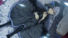 Flowers weapons sheet roses wings dress hats Vampires Knives 